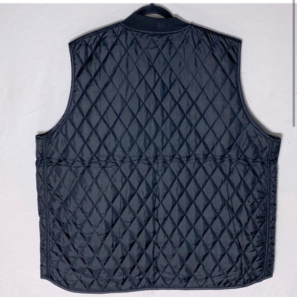 CX2 Black Quilted Zip Front Vest 3XL - Picture 2 of 13